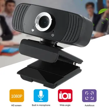 

1080P Webcam with Microphone Web Camera 4k Web Cam 1080P for Computer Usb Cameras U2 /U3 1920x1080 Support 2 Mega 3.6mm CMOS