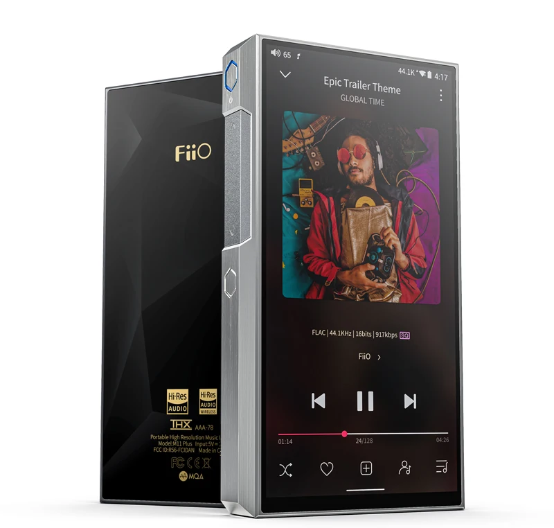 FiiO M11 Plus LTD Dual AK4497EQ Android app Music MP3 Player