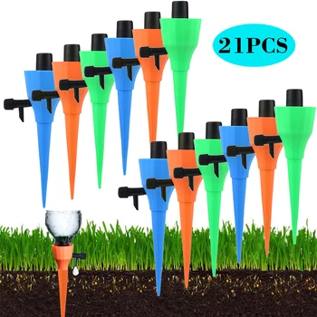 

21/12/9/1 PCS Auto Drip Irrigation Watering System Watering Spike Garden Plant Flower Watering Kits Household Automatic Waterers