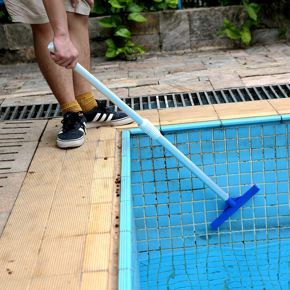 Портативные сверхмощные поверхности аксессуары для плавательного бассейна уборочное приспособление 10 дюймов чистящий наконечник для стен пластиковые спа изогнутые водоросли
