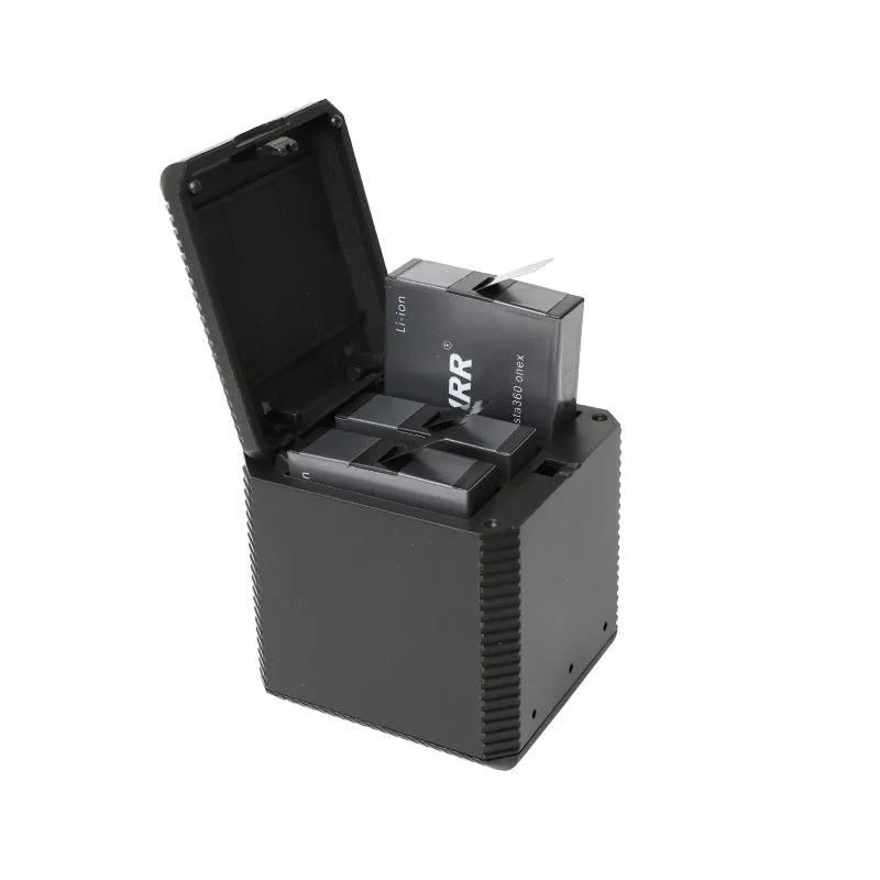 3-полосный светодиодный зарядное устройство для Insta 360 One X 3 Аккумуляторный блок зарядный кабель type-C для Insta360 набор аксессуаров для камеры One X
