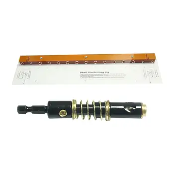 

Woodworking Projects Drilling Jig Hinge Mounting Shelf Pin Home Bit Tool Self-Centering Multifunctional Furniture Cabinet Door