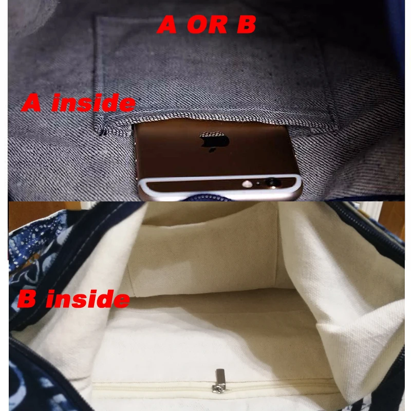 inside bag bags women