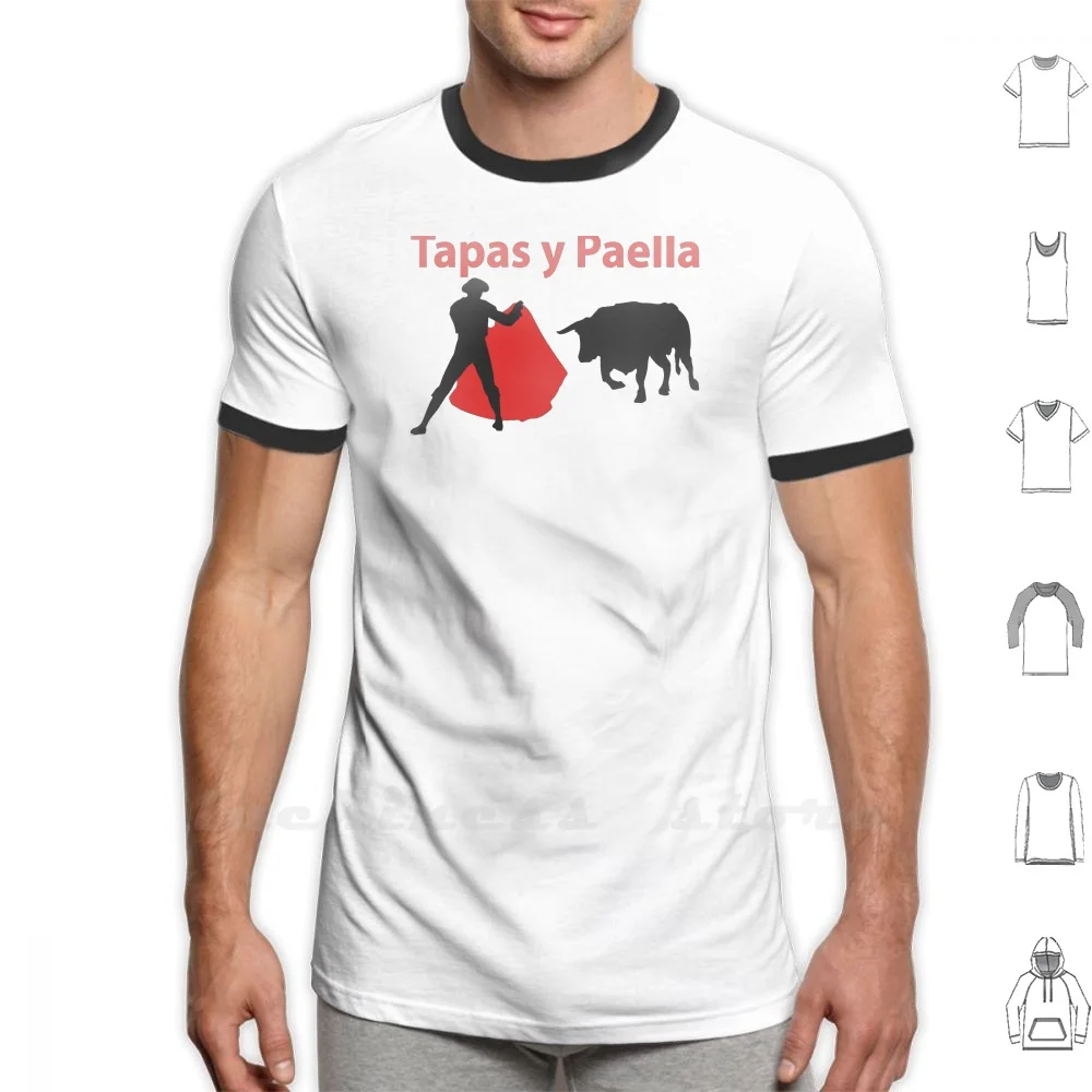 Maglietta Per Ricette E Paella 6Xl Cotone Cucina Di Grandi Dimensioni Cucina Cuoco Chef Cucinare Cibo Pasto Bbq Grill Mangiare Cena Pranzo Ristorante