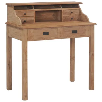 

VidaXL Desk 90x50x100 Cm Solid Teak Wood 282851