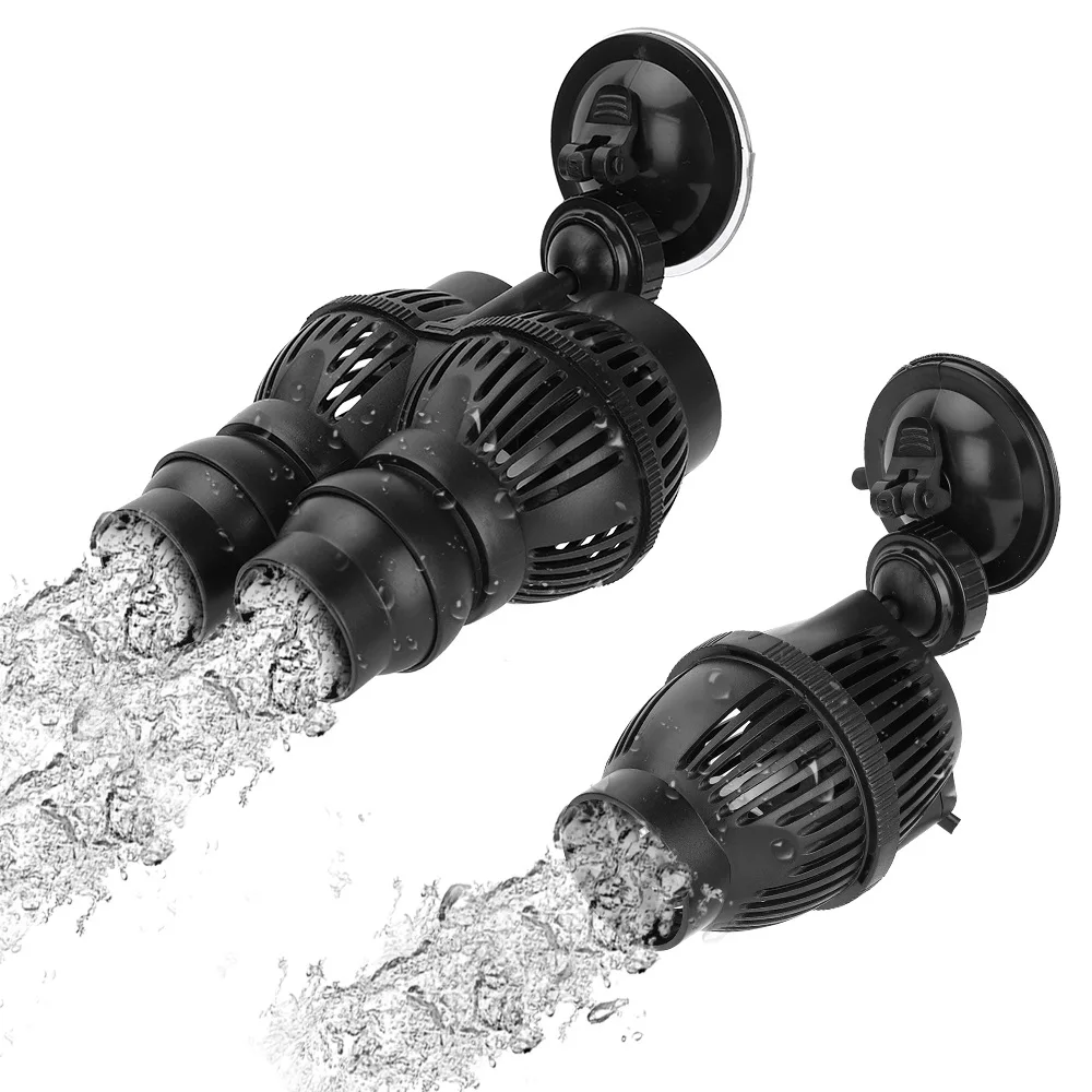 Ultra-Quiet 220V Wave Maker Wavemaker Water Pump for Aquarium Fish Tank aquarium pump 6W 12W 24W flow pump surf pump