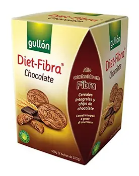 

Gullón Diet Fibra Chocolate Galleta Desayuno y Merienda - 450 gr