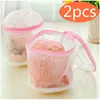 2pcs Clothes Washing Machine Dedicated Nursing Bra Underwear Care Wash Bags Laundry Bags Network Laundry Bra Net Wash Bag 1