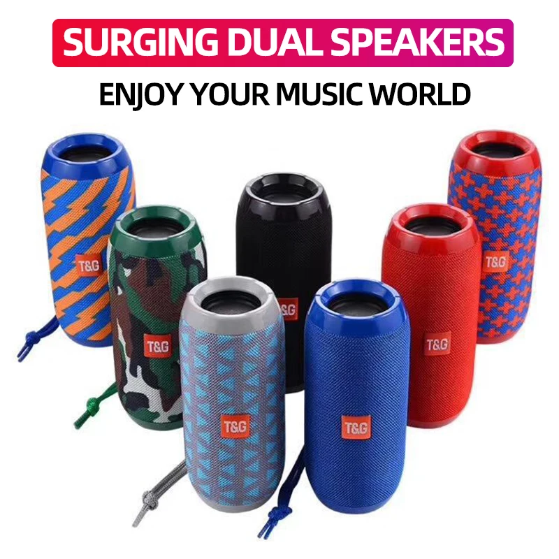 

Portable caixa de som Bluetooth Speakers Soundbar Surround Subwoofer Outdoor Sports Waterproof boombox Loudspeaker Radio FM AUX