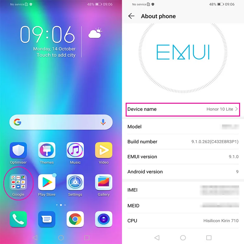 Глобальная прошивка Поддержка оригинальный HONOR 10 Lite мобильный телефон 6 2 дюймов 4