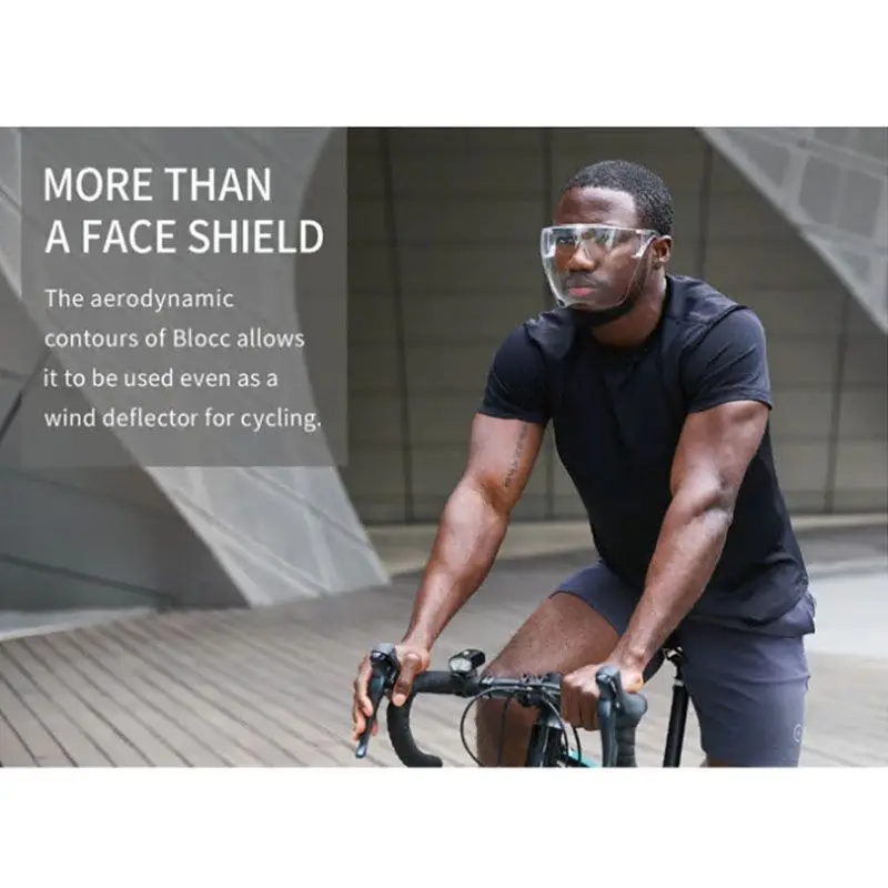 Transparent face mask Goggles Anti-spray Face Shield Safety Dustproof Waterproof Mask  MTB Bike Glasses Goggles Dropshipping