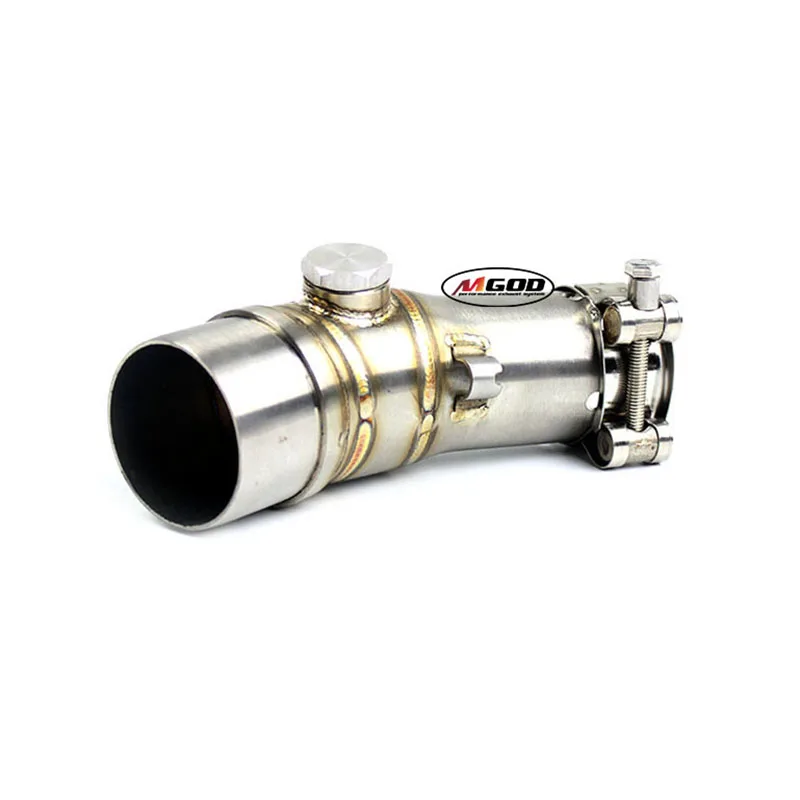 51 мм Akrapovic мотоциклетный глушитель среднего звенья трубы для ER6N YZF-R25 YZF30 NINJIA 250 300 Z250 250SL Z250SL 2012