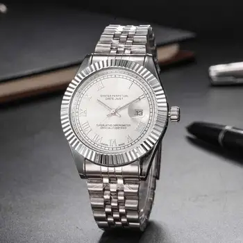 

hot sales classic high quality RLX-Water ghost Automatic mechanical watch Stainless steel luxury brand wrist watches clock