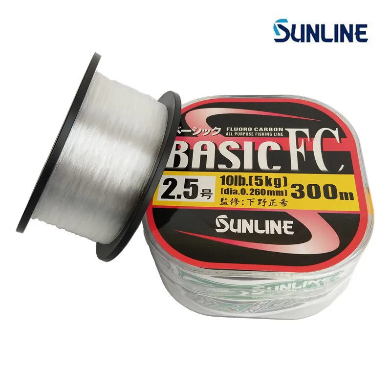 Sunline Basic Fc 300/225 Meters 220lb Fluorocarbon Or Carbon Fiber
