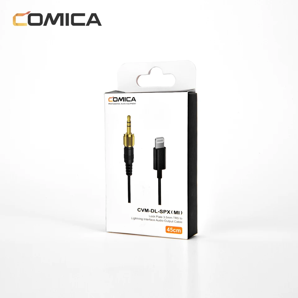 Comica Cvm Dl Spx Mi 3 5mm Lock Plate Trs To Lighting Interface Of Smartphone Audio Output Cable Adatpte Camera Accessories Microphone Accessories Aliexpress Comica Cvm Dl Spx Mi 3 5mm Lock Plate Trs To Lighting Interface Of Smartphone Audio Output Cable Adatpte Camera Accessories Microphone Accessories Aliexpress