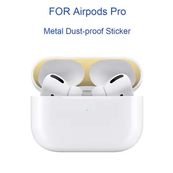 

Metal Dust Guard Sticker Dust-proof Ultra-Thin Cover For AirPods Pro Charger Box B0KF