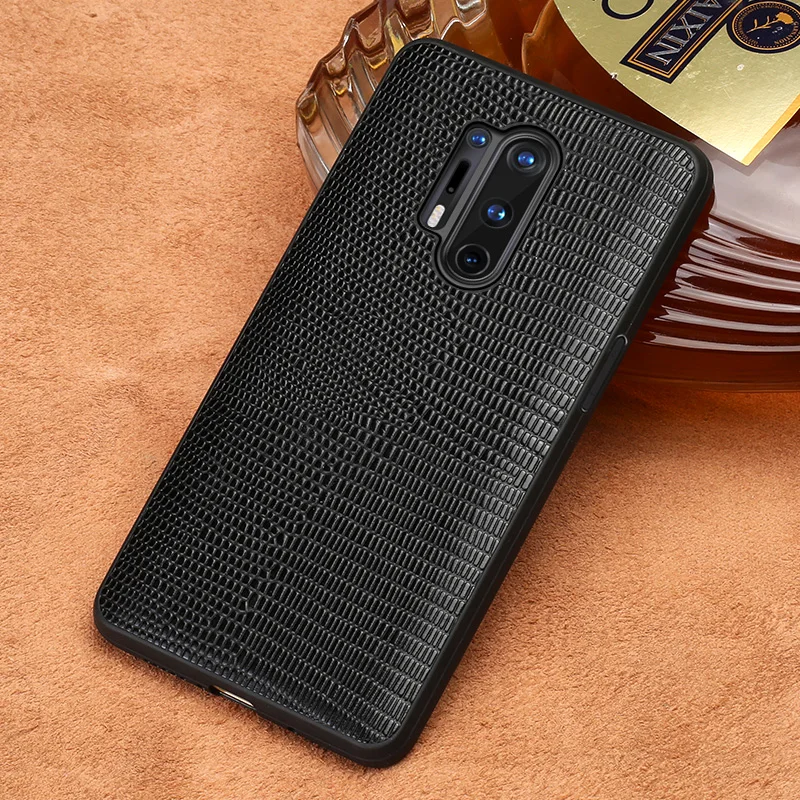 

Original Lizard Grain Leather Case For Oneplus 11 8 9 10 Pro 10T 9R 10R 11R Ace 2 8T 9RT 7T 7 6 6T Nord 2 One Plus Back Cover