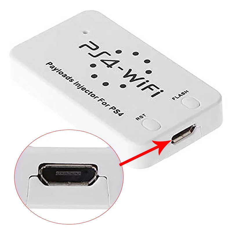 WiFi инжектор Полезная нагрузка для PS4 WiFi трещина модуль ESP8266 серийный Hen 1,6 беспроводной модуль декодирования для PS4 прошивка 4,55/5,05/5,07