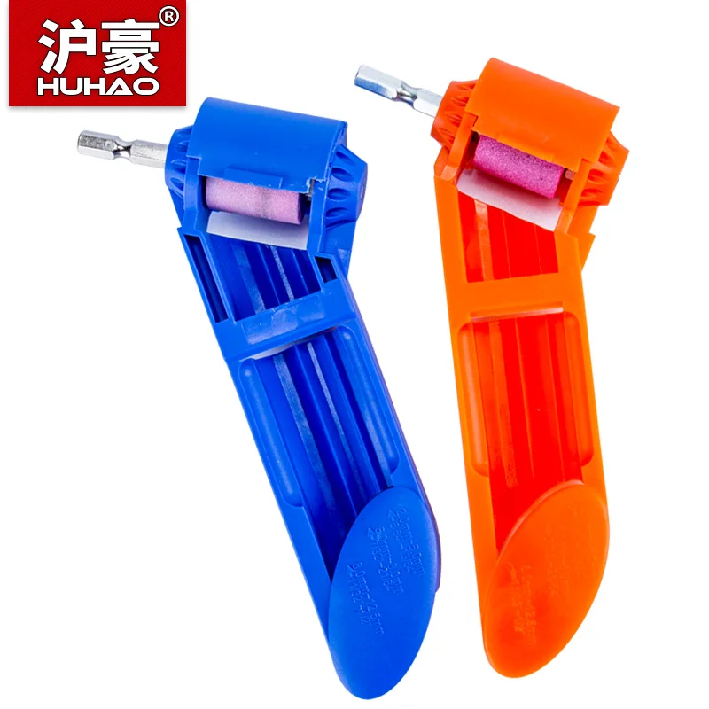 HUHAO Twist Drill Grinder Portable Dia. 2-12.5mm Drill Sharper Hand Tool Grinding Wheel Drill Bit Polishing Tool