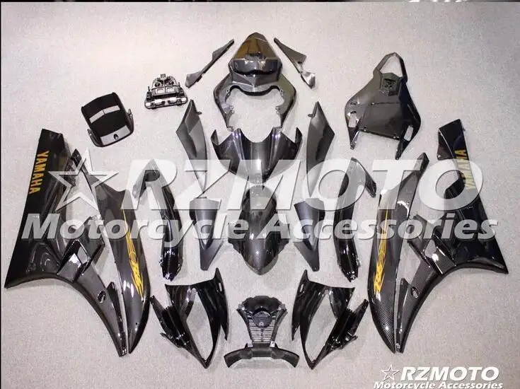 Переводная вода из углеродного волокна мотоциклетный обтекатель abs для YAMAHA YZF-R6 06 07 YZF R6 2006-2007 ACE No. VV3