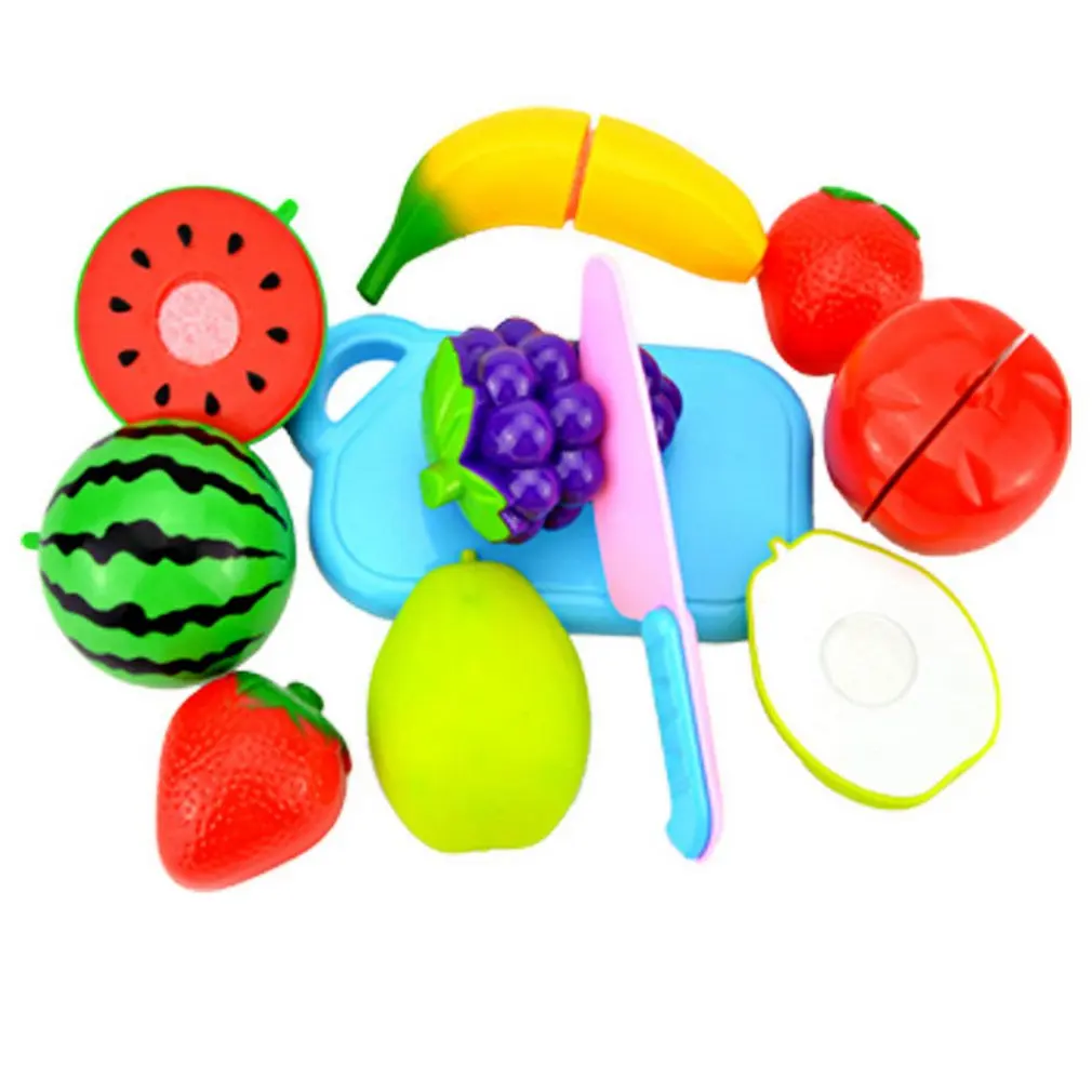 25 шт. детский игрушечный миксер, игрушки для игры, резка фруктов, растительная пища, миниатюрные игры, классические детские игрушки, игровой набор, развивающие игрушки - Цвет: 8PCS