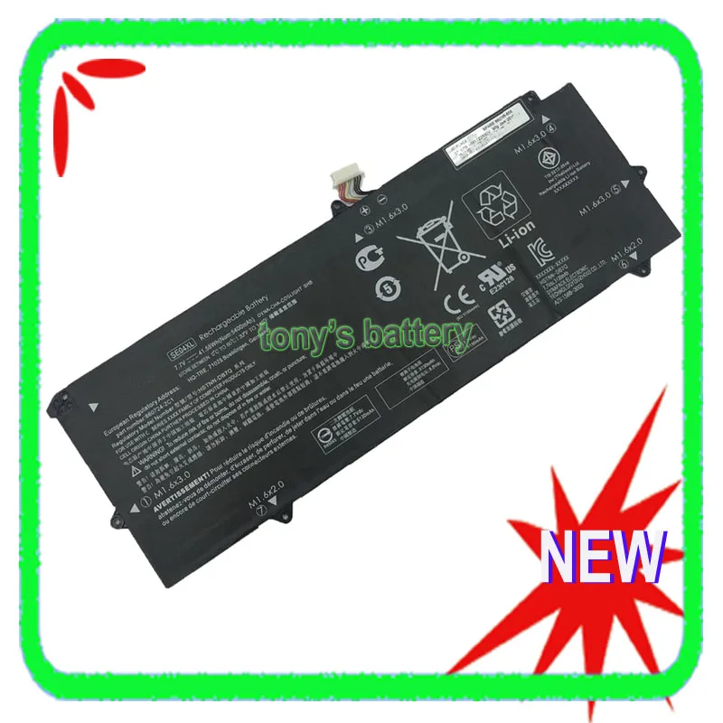 Новый аккумулятор SE04XL SEO4XL для ноутбука HP Pro X2 612 G2 HSTNN-DB7Q 860708-855 860724-2B1 860724-2C1 |