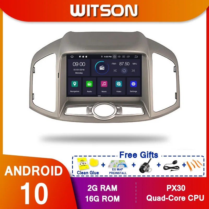 WITSON Android 9 0 Octa core (восемь основных) PX5 dvd плеер автомобиля для CHEVROLET CAPTIVA 2012 2013