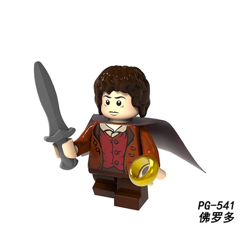 Одиночные блоки игрушки Властелин колец Haldir Terill Samwise Gamgee Gandalf Juguetes Кирпичи