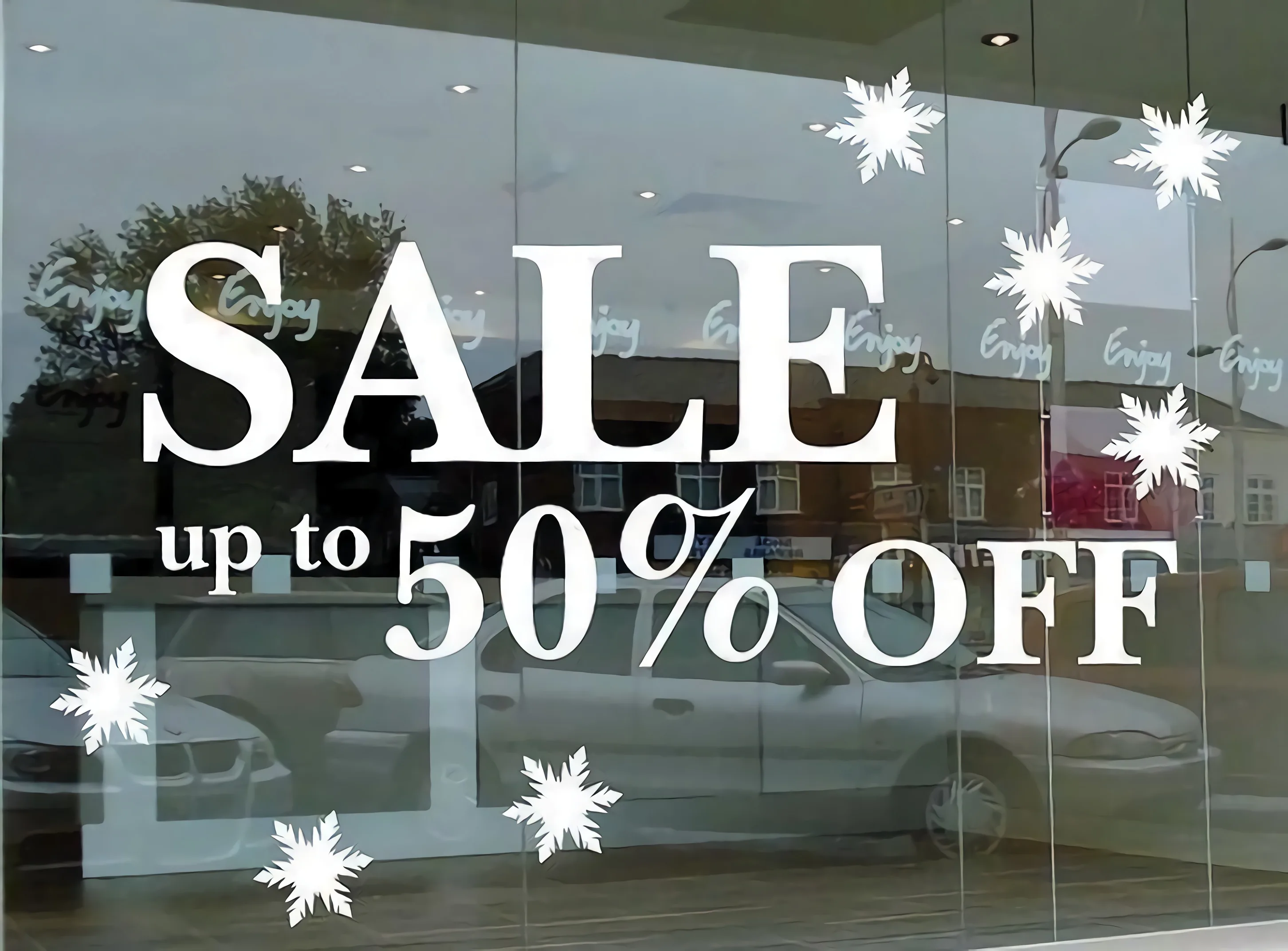 

Sale up to 50% off wall sticker Suitable for product window stickers revocable vinyl art mural dw12760