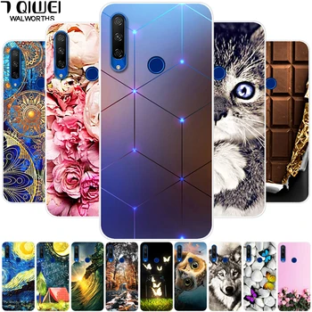 Перейти на Алиэкспресс и купить Чехол для телефона Doogee N20, мягкий силиконовый чехол из ТПУ Для Doogee Y9 plus, чехол с рисунком Для Doogee X90L X90 Y8C Y8