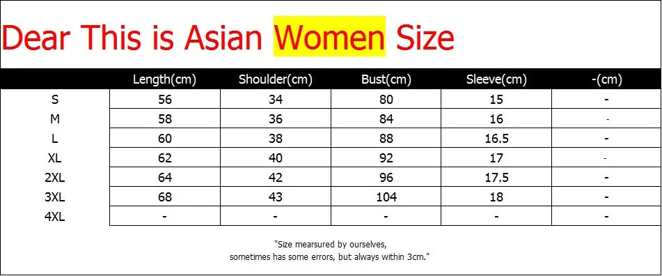 women size