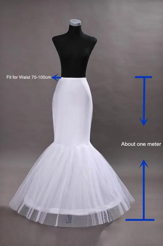 MYYBLE/, юбка-американка с русалочкой 1 обруч, эластичный кринолин для свадебного платья, свадебная Нижняя юбка, дешево