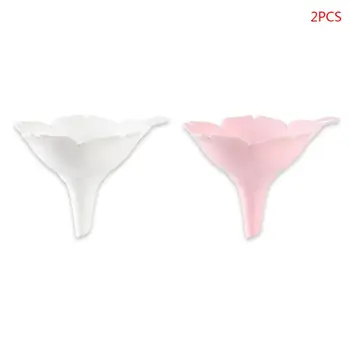 

2 Pcs/Set PP Household Funnel Oil Liquid Dispenser Kitchen Home Tools Lab Supply