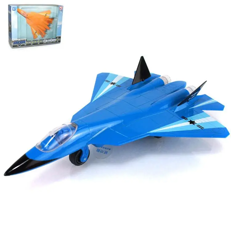 

Caipo Russia Fifth-Generation Aircraft T-50 Fighter Plane Warrior Sound And Light Alloy Models 51483A Boxed