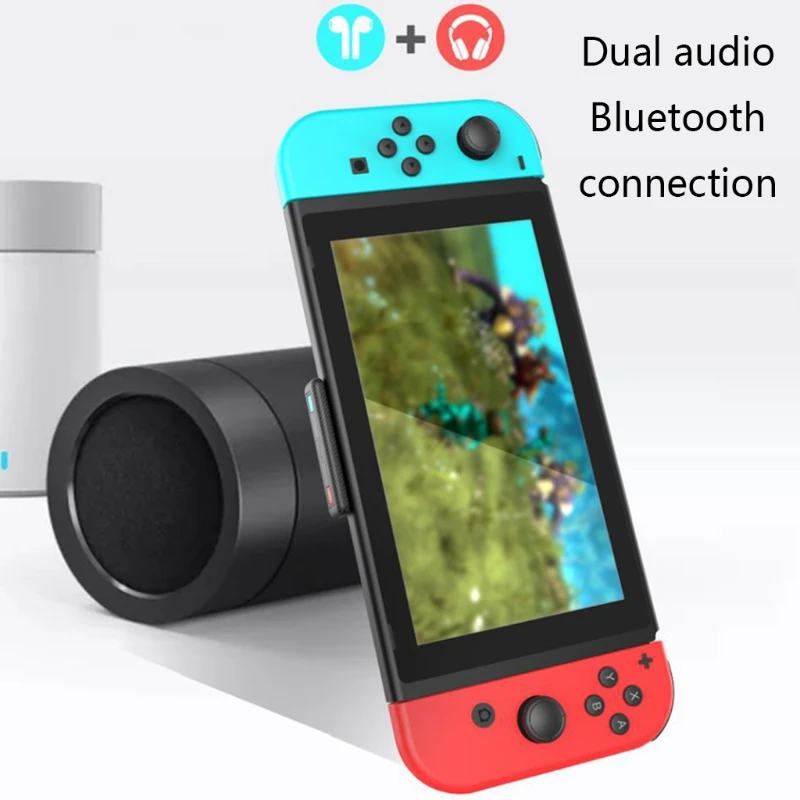 

Bluetooth 5.0 Adapter Type-C -Audio Base Converter For NS Switch/Switch Lite/PS4 X3UB