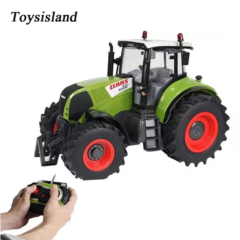 

1/16 RC Farming Truck Simulator 2.4GHz Remote Controllor RC Truck Trailer Farm Tractor Construction Vehicle Toy for Children