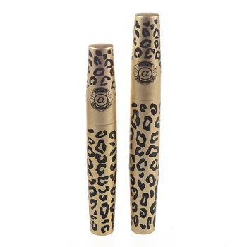 

2 x Mascara Eyelash Extension Makeup Brush + Black Leopard Case