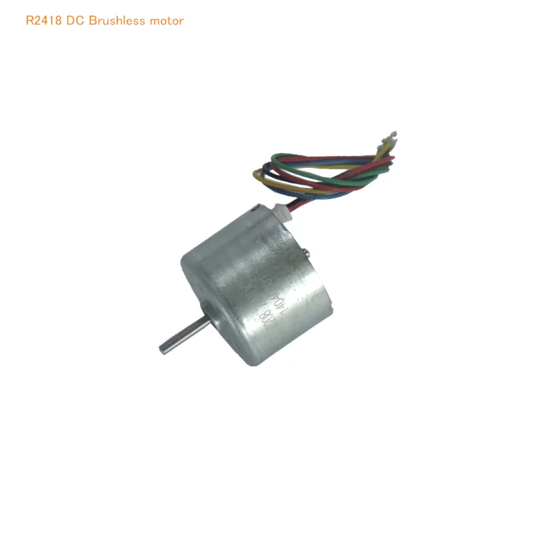 2418 бесщеточный двигатель постоянного тока 12V 24V 8000 об/мин низкий уровень шума длительный срок службы Скорость мотор регулировки