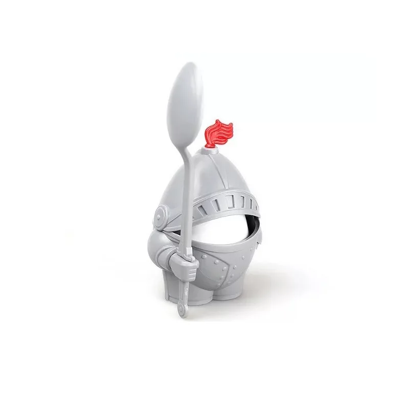 

Creative Arthur Egg Cup Saucer with Spoon Deconstructable Warrior Cup Saucer Knight Egg Cup Saucer CHILDREN'S Tableware