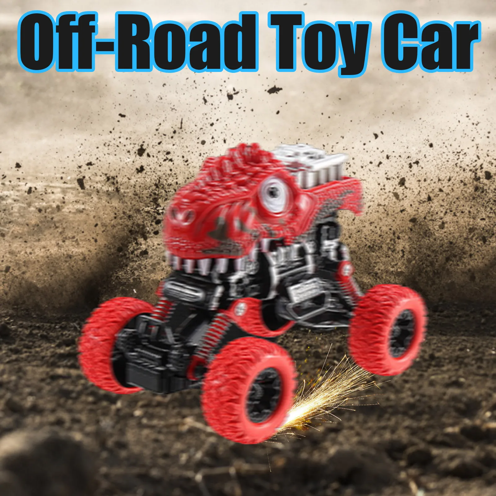 Оптовая продажа! Четырехколесный подъемный двухсторонний автомобиль динозавр с