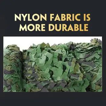 

2m*3.0m 3.0m*3.0m Hunting Hunting Accessories with Net Rope Woodland Oxford Car Green Jungle Cover 2MX3.0M Camouflage Forest