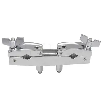 

Yibuy Connecting Clamp Drum Accessory Clip Clamping Rod for Drum Percussion