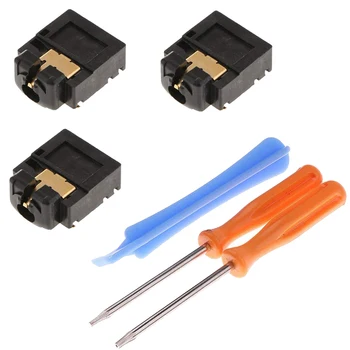 

3.5mm Headphone Jack Plug Port Socket with T6 T8 Screwdrivers for One Slim