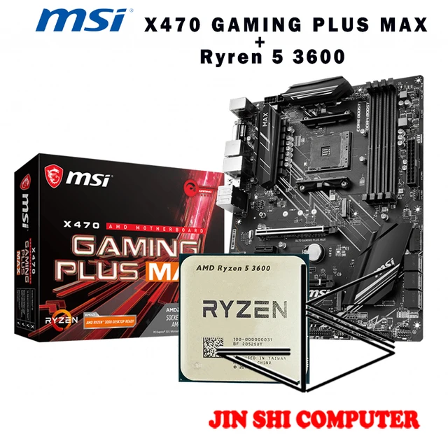 MSI X470 GAMING PLUS ATX ゲーミングマザーボード