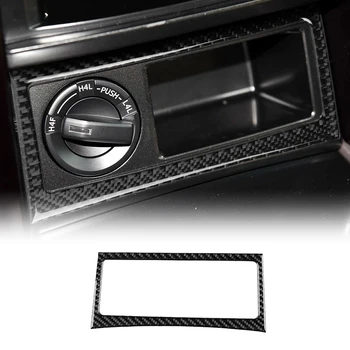 

For Toyota Land Cruiser 150 Prado LC150 FJ150 2010-2018 Button Frame Sticker Interior Black