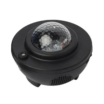 

8W Star Projector Night Light, Ocean Wave Projector with Remote Control Changing Music Speaker Timer