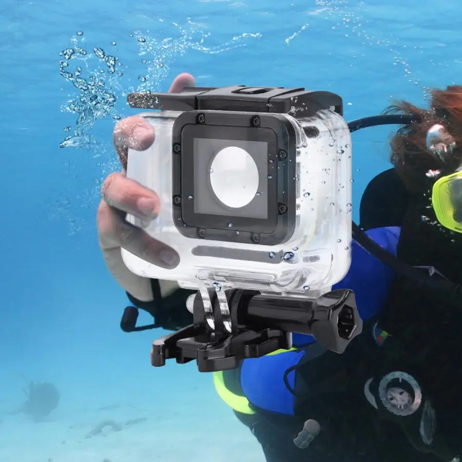 40 м Водонепроницаемая камера корпус чехол+ 3 шт комплекты фильтров для Gopro Hero 5/6 Экшн камеры протектор чехол