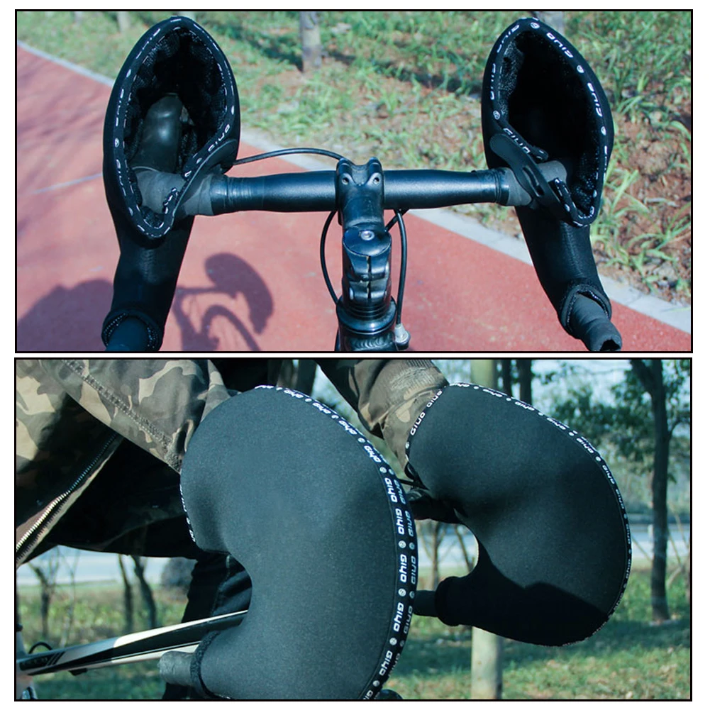 

Winter Warmth Thickening Mountain Bike/Road Bike Handlebar Gloves Riding Men and Women Outdoor Gloves Bicycle Handle Cover