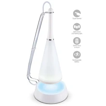 Многофункциональный сенсорный светодиодный настольный светильник с сенсорным датчиком, беспроводной динамик, перезаряжаемый через USB Настольный светильник для дома, учебы, офиса