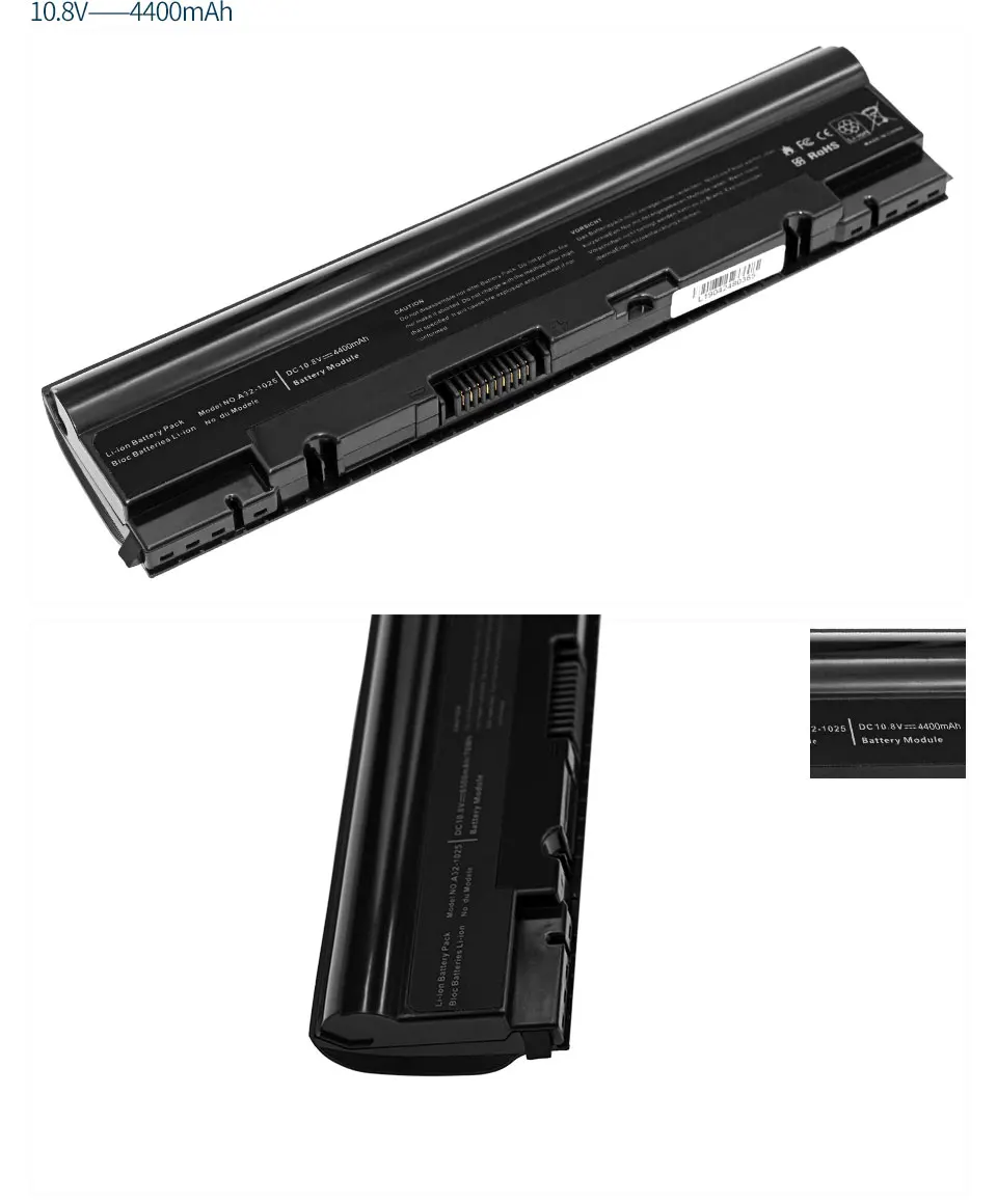 Golooloo 6500 мАч 6 Cell Аккумулятор для ноутбука Asus Eee PC A31-1025 A32-1025 1025 EPC 1025C 1025C 1225 1225B 1225C R052 R052C R052CE